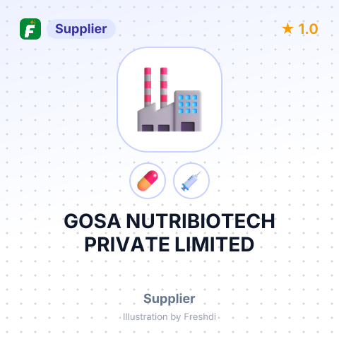 GOSA NUTRIBIOTECH PRIVATE LIMITED – summary card, no photo uploaded yet