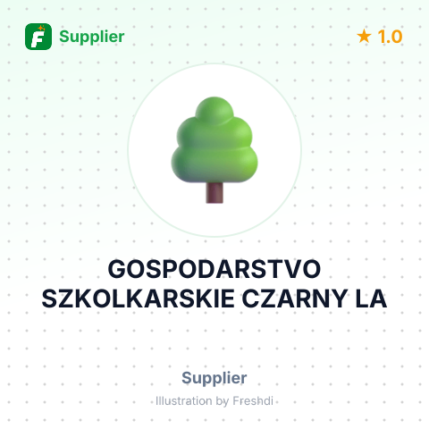 GOSPODARSTVO SZKOLKARSKIE CZARNY LA – summary card, no photo uploaded yet