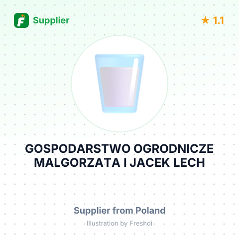 GOSPODARSTWO OGRODNICZE MALGORZATA I JACEK LECH – summary card, no photo uploaded yet