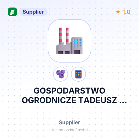 GOSPODARSTWO OGRODNICZE TADEUSZ KUSIBAB – summary card, no photo uploaded yet