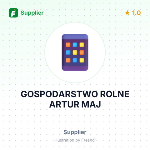 GOSPODARSTWO ROLNE ARTUR MAJ – summary card, no photo uploaded yet