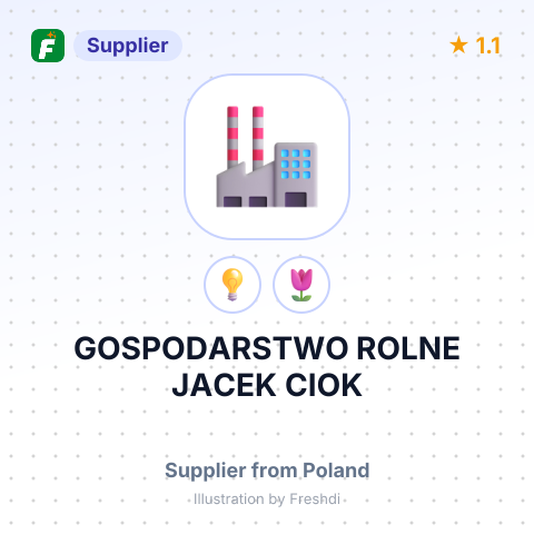 GOSPODARSTWO ROLNE JACEK CIOK – summary card, no photo uploaded yet