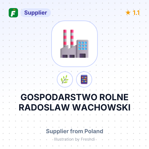GOSPODARSTWO ROLNE RADOSLAW WACHOWSKI – summary card, no photo uploaded yet