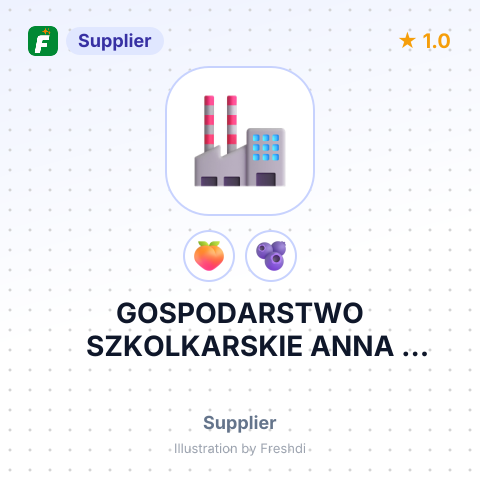 GOSPODARSTWO SZKOLKARSKIE ANNA DEBSK4 – summary card, no photo uploaded yet