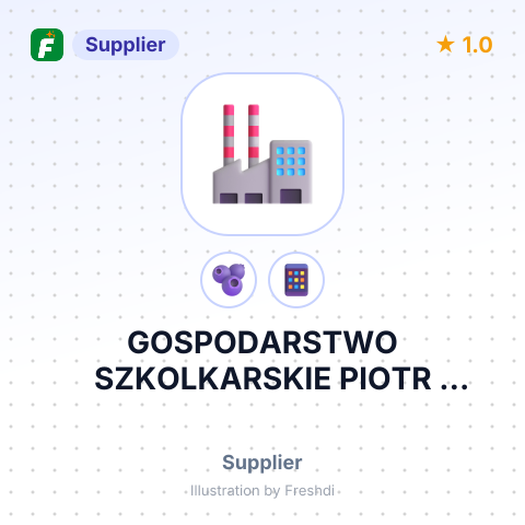 GOSPODARSTWO SZKOLKARSKIE PIOTR WOJCIK – summary card, no photo uploaded yet