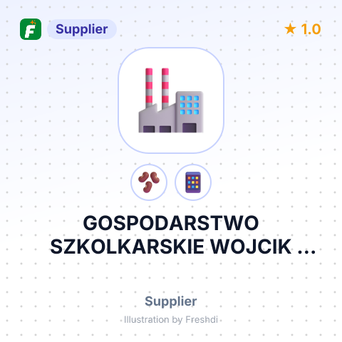GOSPODARSTWO SZKOLKARSKIE WOJCIK PIOTR – summary card, no photo uploaded yet