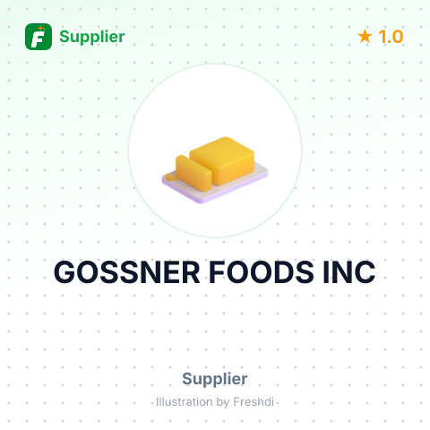 GOSSNER FOODS INC – summary card, no photo uploaded yet