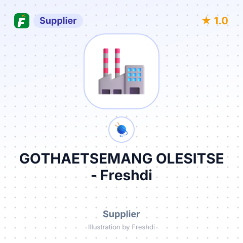 GOTHAETSEMANG OLESITSE – summary card, no photo uploaded yet
