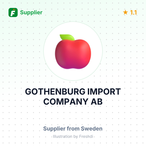 GOTHENBURG IMPORT COMPANY AB – summary card, no photo uploaded yet