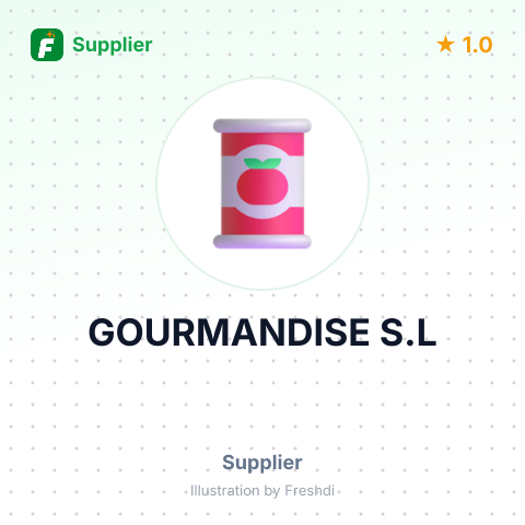 GOURMANDISE S.L – summary card, no photo uploaded yet