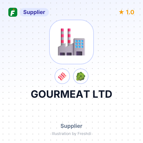 GOURMEAT LTD – summary card, no photo uploaded yet