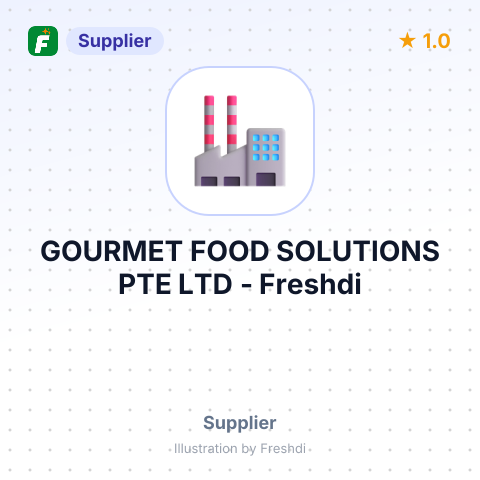 GOURMET FOOD SOLUTIONS PTE LTD – summary card, no photo uploaded yet