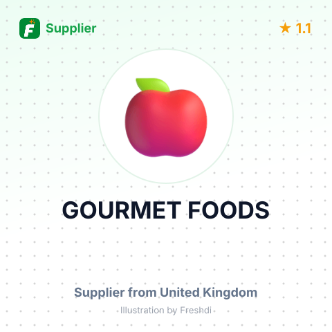 GOURMET FOODS – summary card, no photo uploaded yet