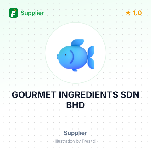 GOURMET INGREDIENTS SDN BHD – summary card, no photo uploaded yet
