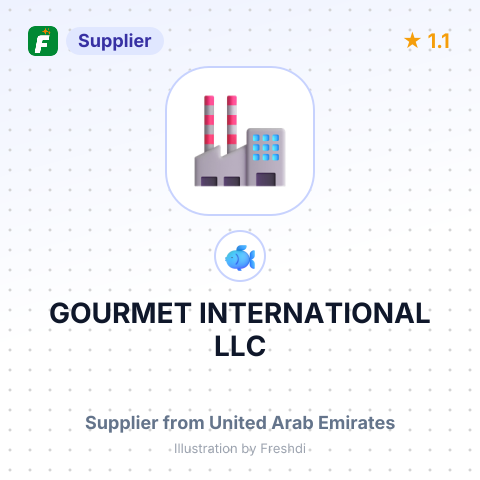 GOURMET INTERNATIONAL LLC – summary card, no photo uploaded yet
