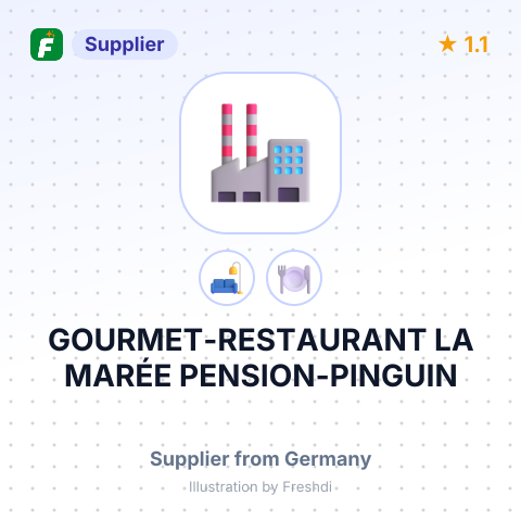 GOURMET-RESTAURANT LA MARÉE PENSION-PINGUIN – summary card, no photo uploaded yet