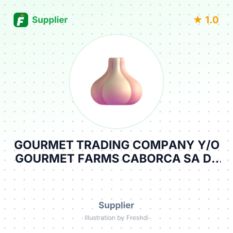 GOURMET TRADING COMPANY Y/O GOURMET FARMS CABORCA SA DE CV – summary card, no photo uploaded yet