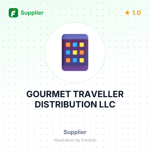GOURMET TRAVELLER DISTRIBUTION LLC – summary card, no photo uploaded yet