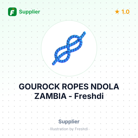 GOUROCK ROPES NDOLA ZAMBIA – summary card, no photo uploaded yet