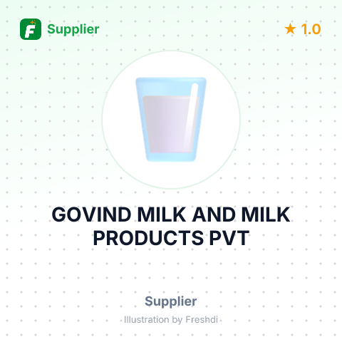 GOVIND MILK AND MILK PRODUCTS PVT – summary card, no photo uploaded yet