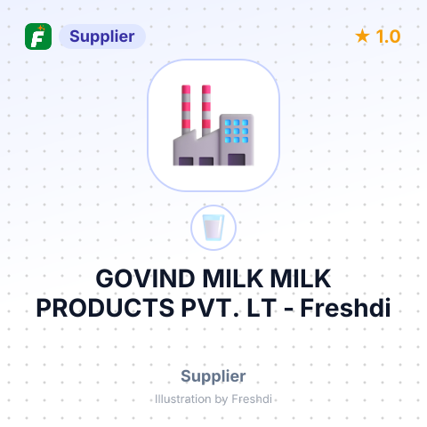 GOVIND MILK MILK PRODUCTS PVT. LT – summary card, no photo uploaded yet