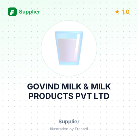 GOVIND MILK & MILK PRODUCTS PVT LTD – summary card, no photo uploaded yet