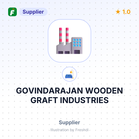 GOVINDARAJAN WOODEN GRAFT INDUSTRIES – summary card, no photo uploaded yet