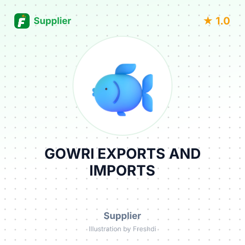 GOWRI EXPORTS AND IMPORTS – summary card, no photo uploaded yet