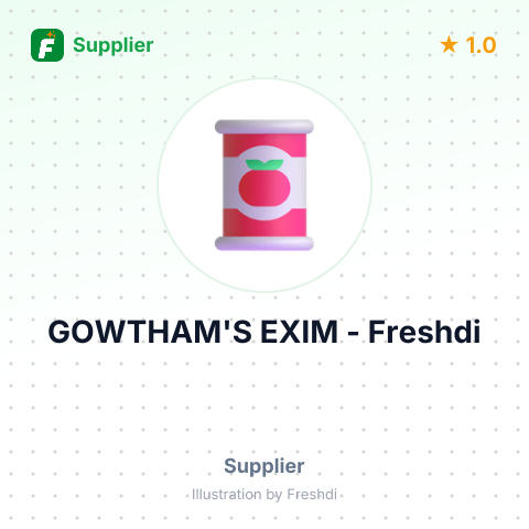 GOWTHAM'S EXIM – summary card, no photo uploaded yet