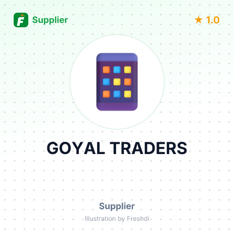 GOYAL TRADERS – summary card, no photo uploaded yet