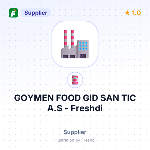 GOYMEN FOOD GID SAN TIC A.S – summary card, no photo uploaded yet