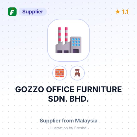 GOZZO OFFICE FURNITURE SDN. BHD. – summary card, no photo uploaded yet
