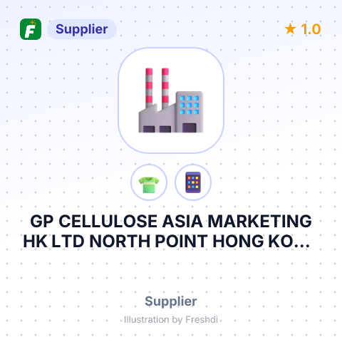 GP CELLULOSE ASIA MARKETING HK LTD NORTH POINT HONG KONG HONG KONG HK – summary card, no photo uploaded yet