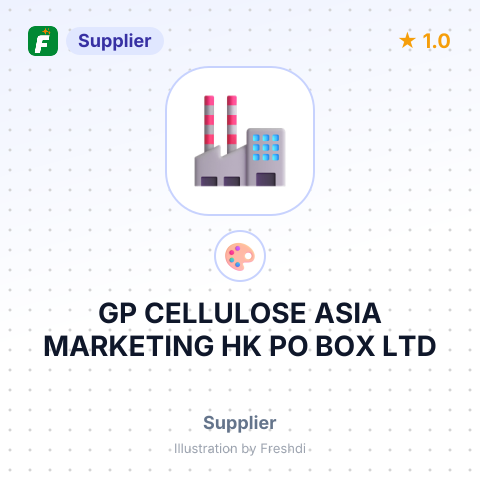 GP CELLULOSE ASIA MARKETING HK PO BOX LTD – summary card, no photo uploaded yet