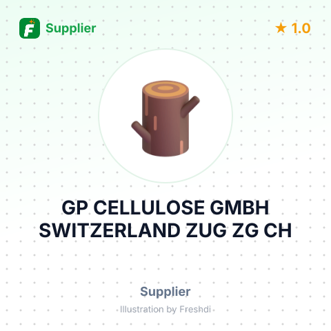 GP CELLULOSE GMBH SWITZERLAND ZUG ZG CH – summary card, no photo uploaded yet