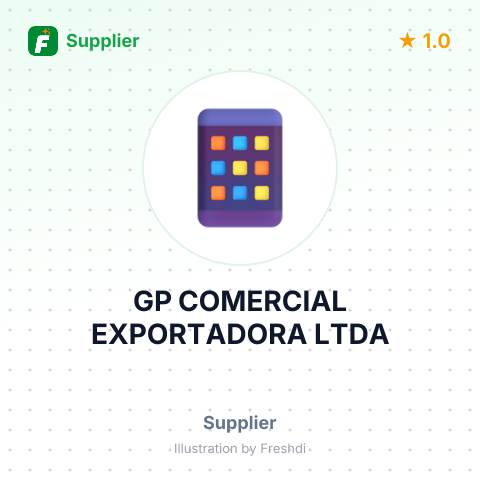 GP COMERCIAL EXPORTADORA LTDA – summary card, no photo uploaded yet