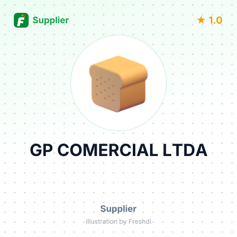 GP COMERCIAL LTDA – summary card, no photo uploaded yet