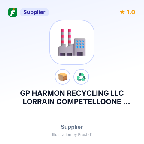 GP HARMON RECYCLING LLC LORRAIN COMPETELLOONE JERICHO PLAZA SUITE – summary card, no photo uploaded yet