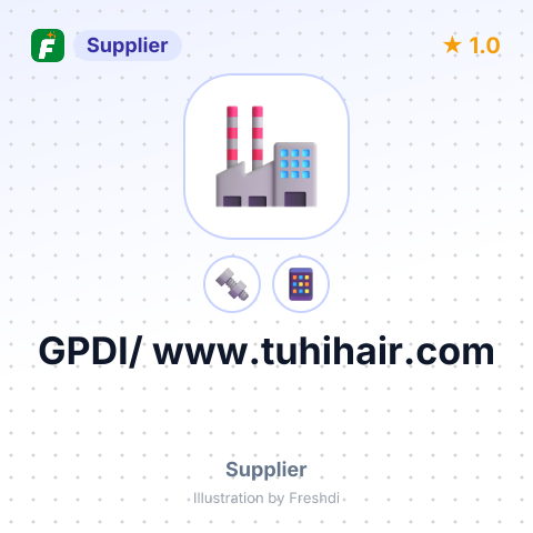 GPDI/ www.tuhihair.com – summary card, no photo uploaded yet