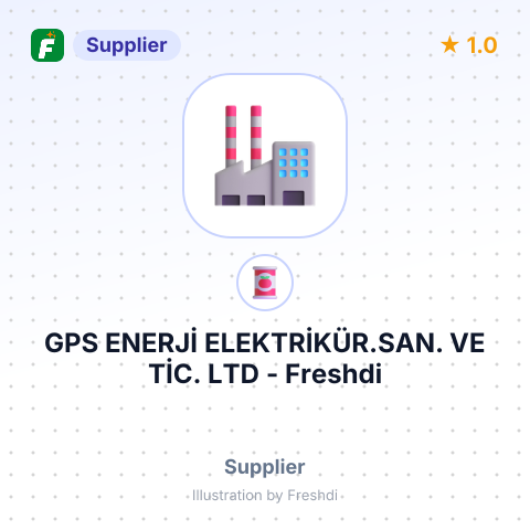 GPS ENERJİ ELEKTRİKÜR.SAN. VE TİC. LTD – summary card, no photo uploaded yet