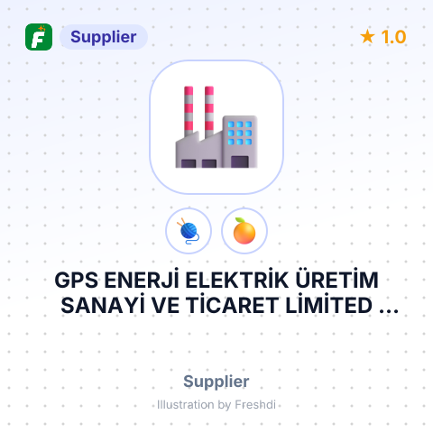 GPS ENERJİ ELEKTRİK ÜRETİM SANAYİ VE TİCARET LİMİTED ŞİRKETİ – summary card, no photo uploaded yet