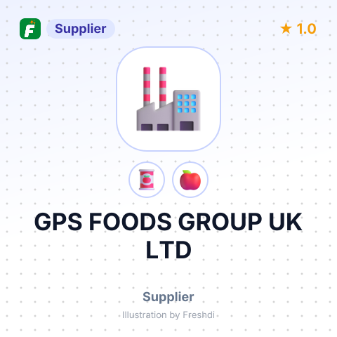 GPS FOODS GROUP UK LTD – summary card, no photo uploaded yet