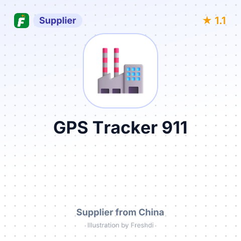 GPS Tracker 911 – summary card, no photo uploaded yet
