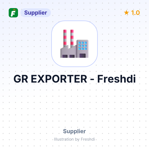 GR EXPORTER – summary card, no photo uploaded yet