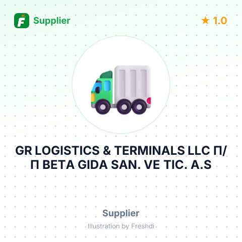 GR LOGISTICS & TERMINALS LLC П/П BETA GIDA SAN. VE TIC. A.S – summary card, no photo uploaded yet