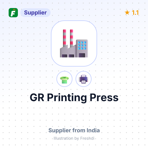 GR Printing Press – summary card, no photo uploaded yet