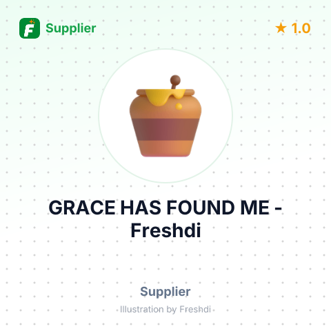 GRACE HAS FOUND ME – summary card, no photo uploaded yet