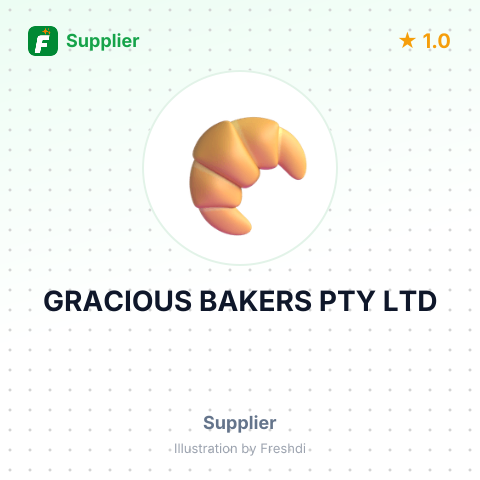GRACIOUS BAKERS PTY LTD – summary card, no photo uploaded yet