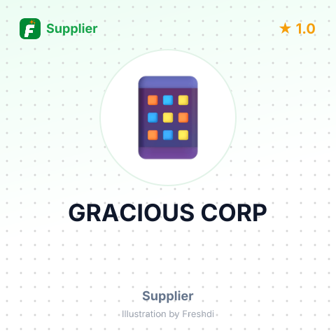 GRACIOUS CORP – summary card, no photo uploaded yet