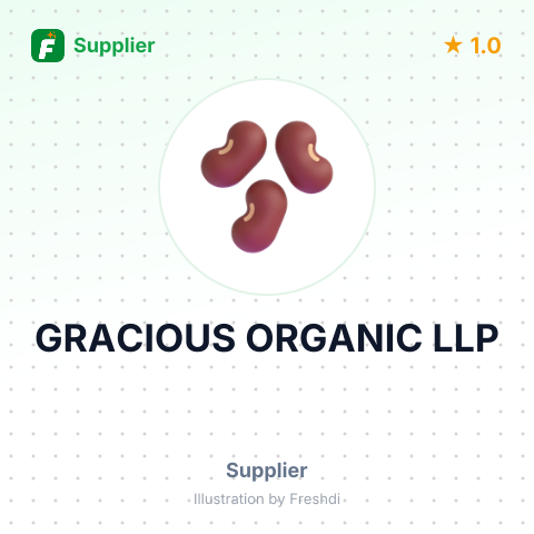 GRACIOUS ORGANIC LLP – summary card, no photo uploaded yet